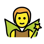 Man Fairy SVG Icon